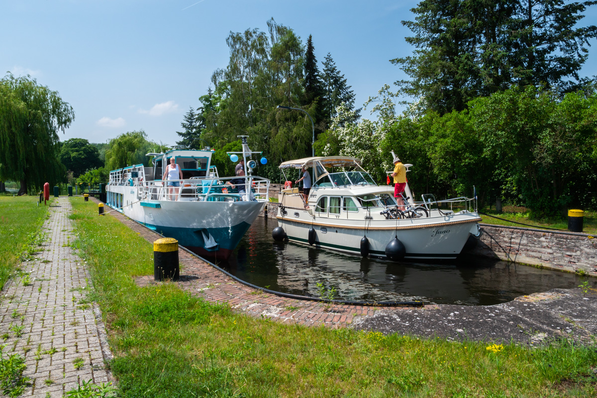 Begegnungen in der Lieper Schleuse