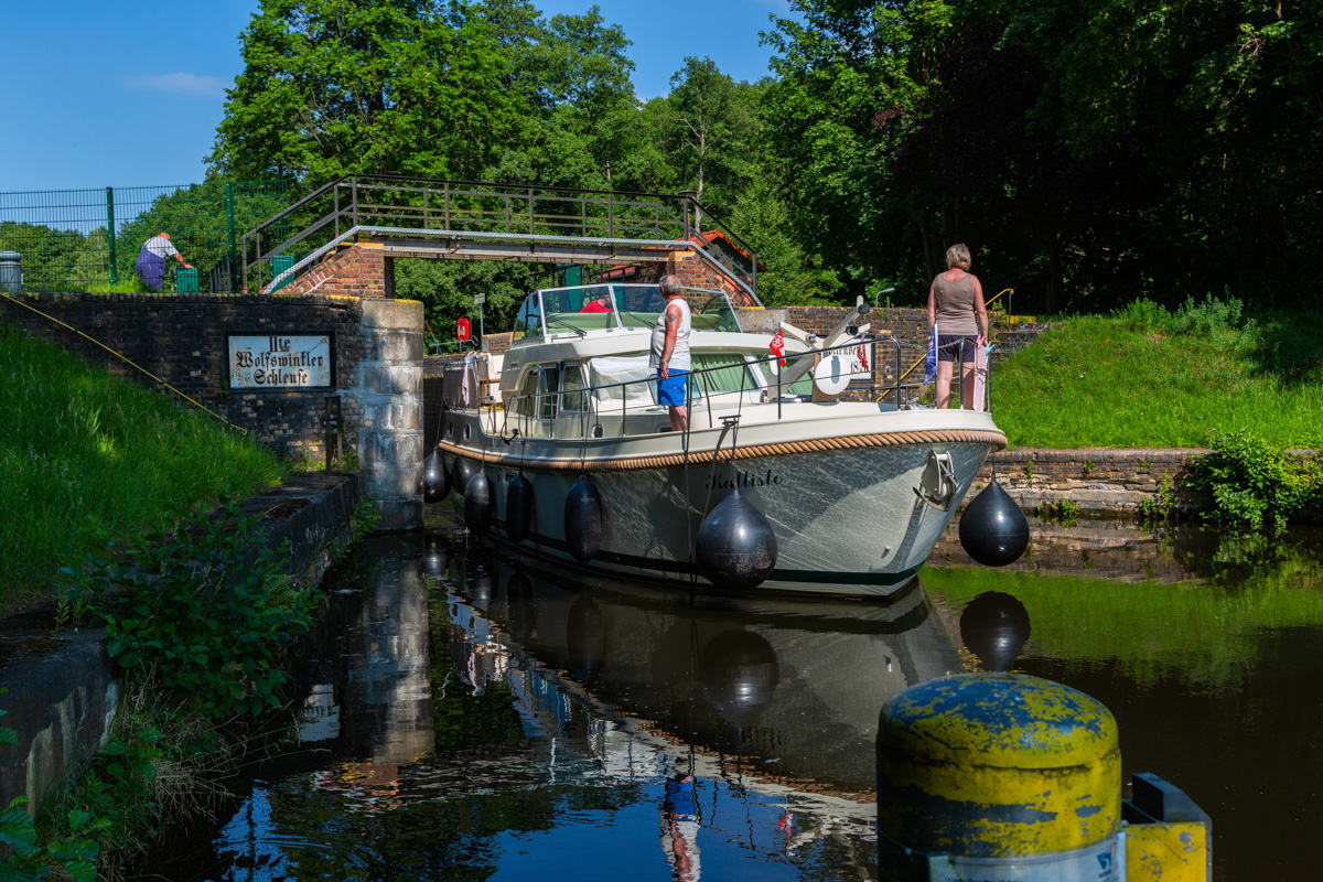 finowkanal motorboot